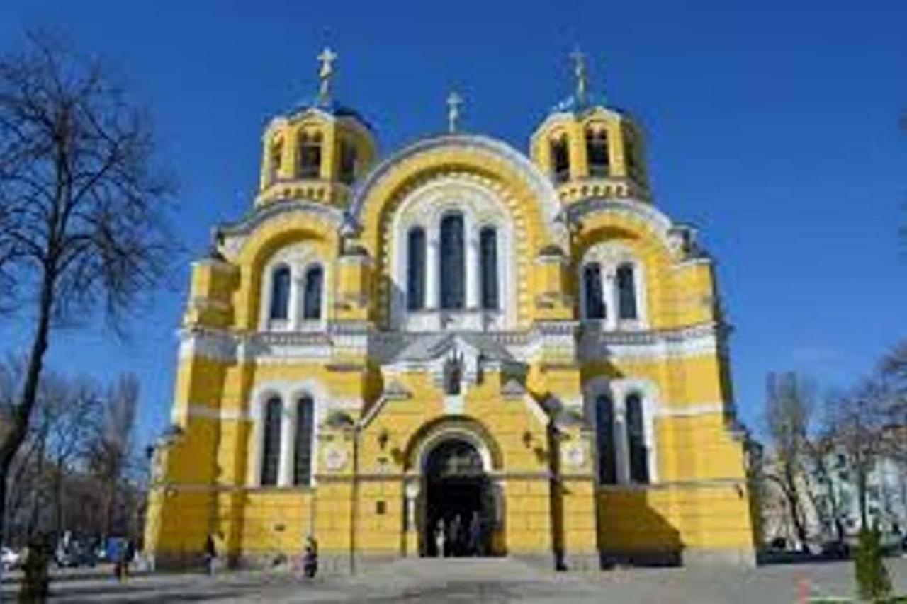 Kyiv Top Location 60M2 Apt In Old City Fast Wifi Selfchekin Exterior foto
